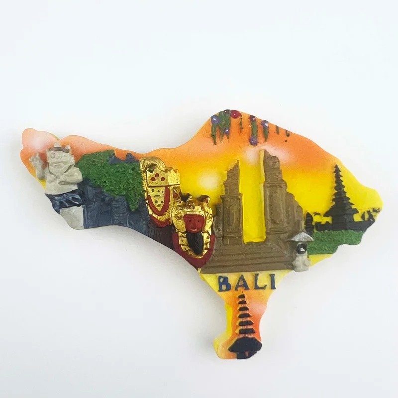 Home Decor Indonesia - Indonesia Fridge Magnets Bali Tourist Souvenirs