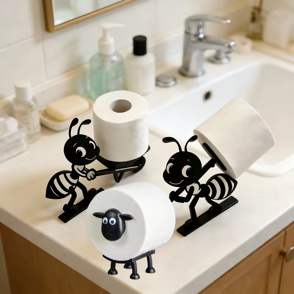 Home Decor Humacao - Ant Sheep Shaped Toilet Paper Holder