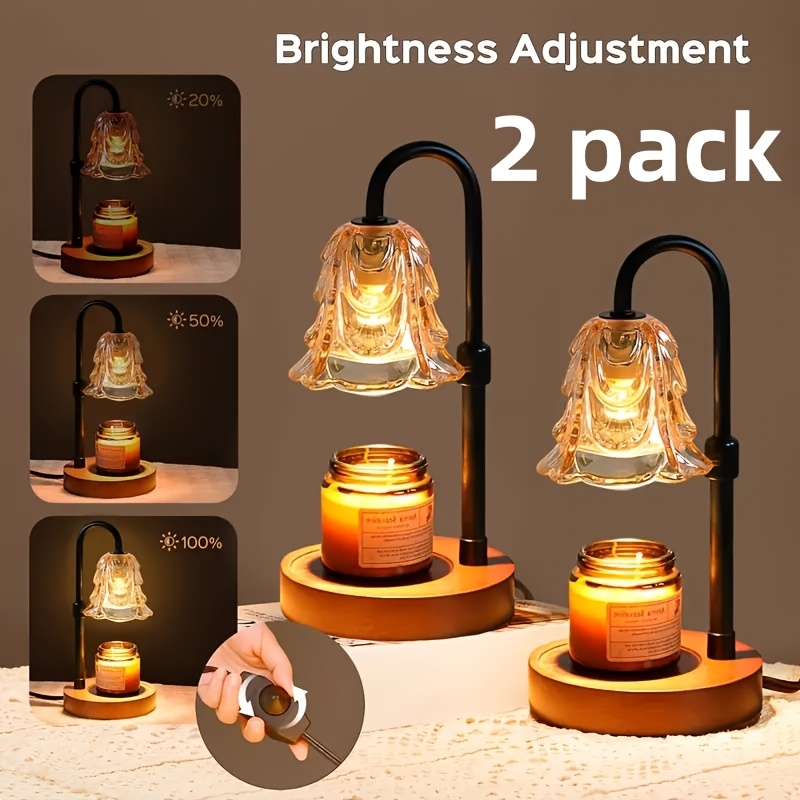 Home Decor Light - us2-Pack Candle Warmer Lamp, Candleholders, LED