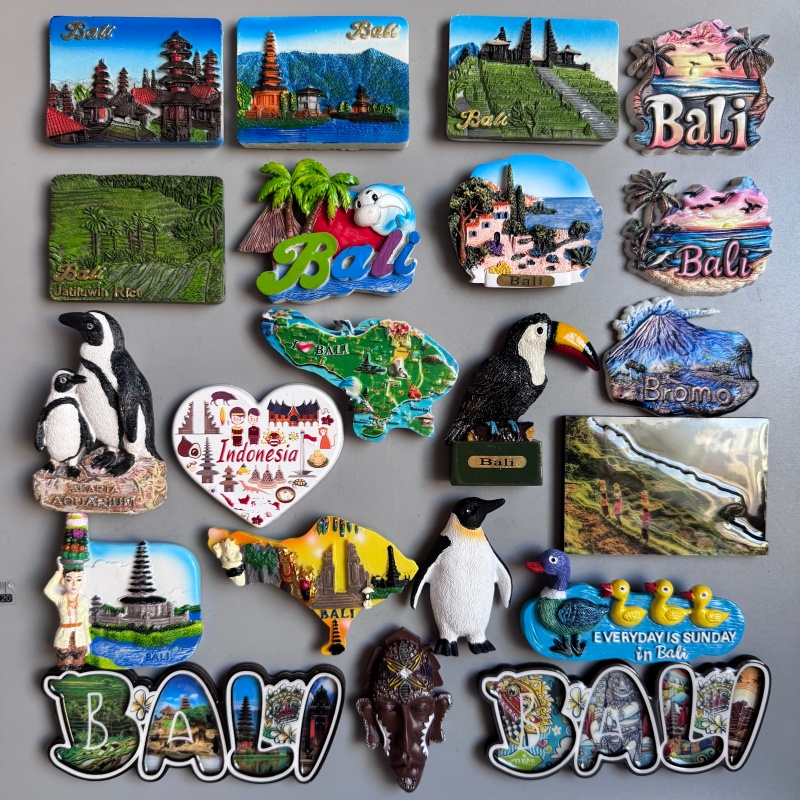 Home Decor Indonesia - Indonesia Tourist Souvenir Jakarta Bali Fridge