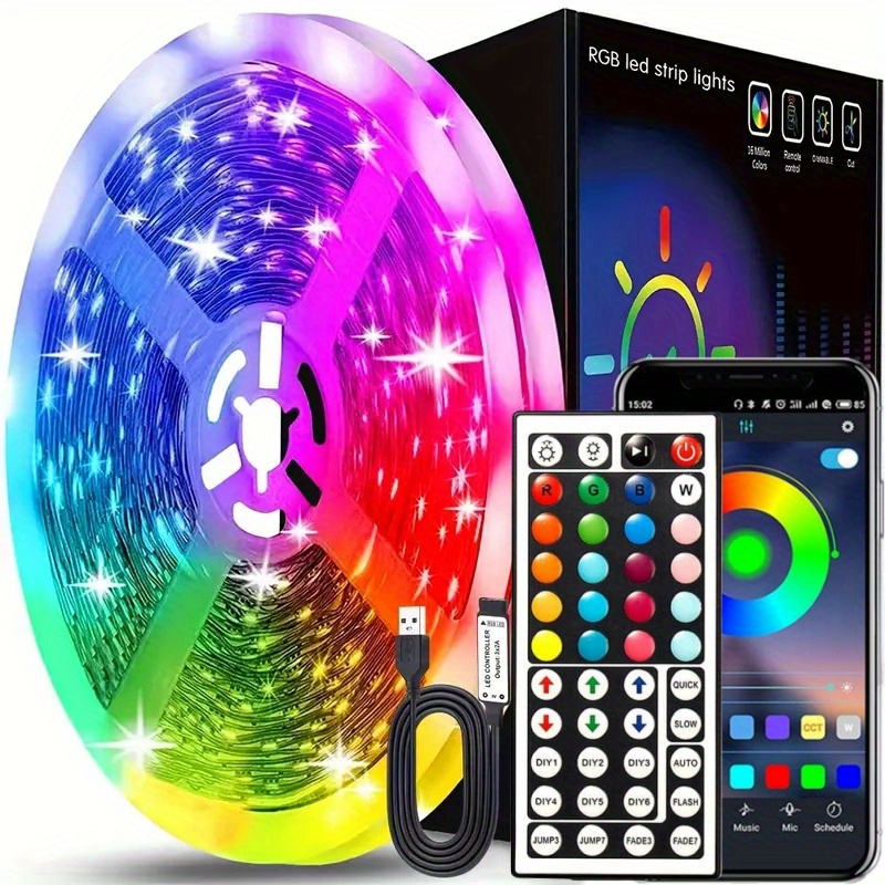 Home Decor App Free - RGB LED Strip Lights Music Sync