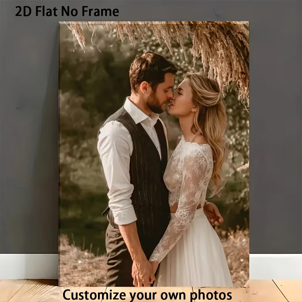 Custom Photo Canvas Poster — M - Home Decor For Wedding 리뷰 및 가격