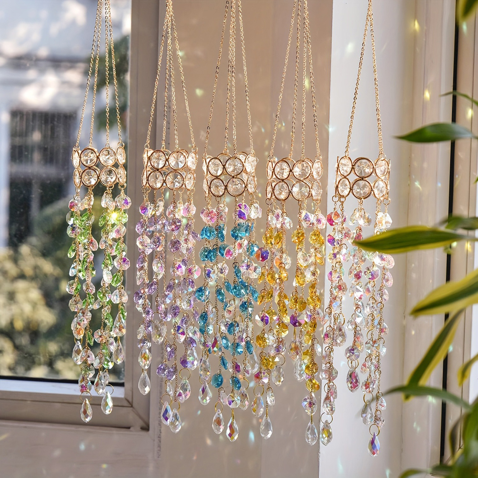 Sun Catcher Crystal Wind Chime - Crystal Sun Catcher 리뷰 및 가격