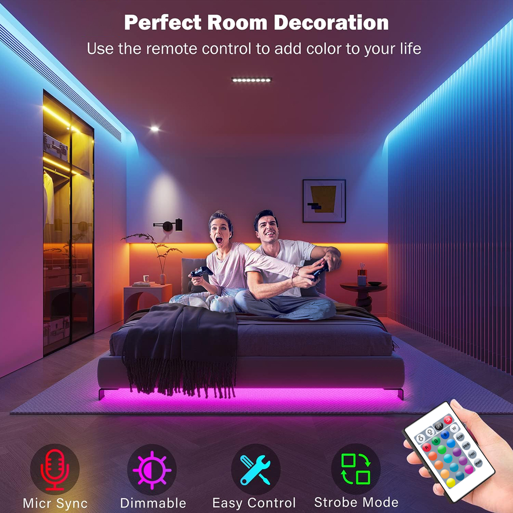 Led Lights for Bedroom 5050 RG - Home Decor App Free 리뷰 및 가격