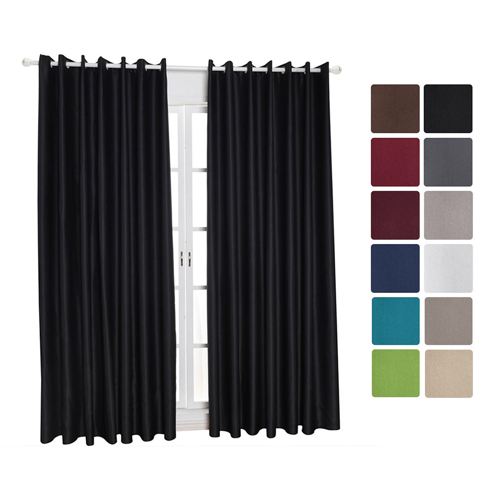 2Pcs Blackout Curtain for Home - Home Decor Curtains 리뷰 및 가격