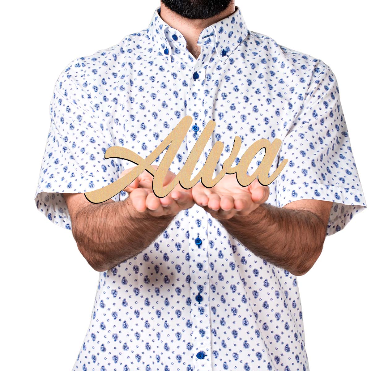 1pc Cartoon Alva example Custo - Wooden Letter Sign 리뷰 및 가격