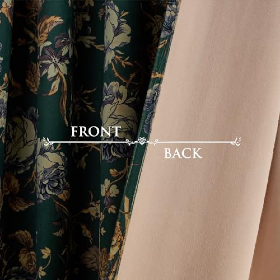 Velvet Curtains Print Curtains - Home Decor Curtains 리뷰 및 가격