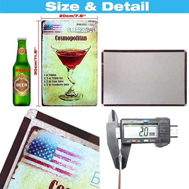 Poster Retro Metal Posters Sig - Home Decor Png 리뷰 및 가격