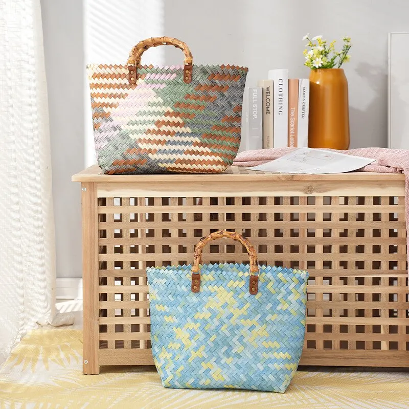 Vintage Bamboom Handle Rattan  - Home Decor Rattan 리뷰 및 가격