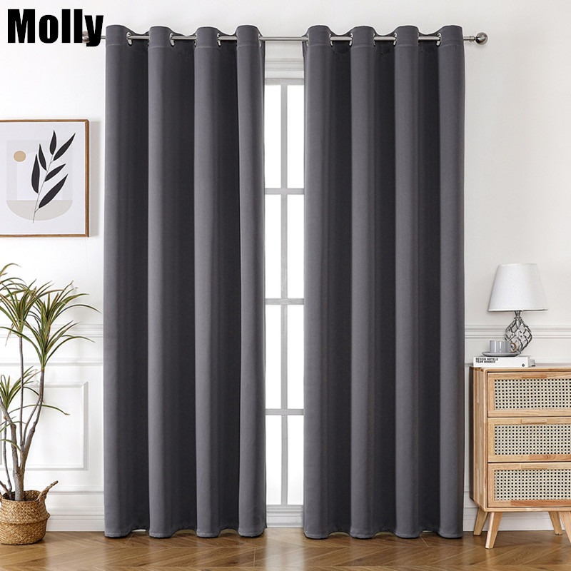 One Pane Light-Blocking Solid  - Home Decor Curtains 리뷰 및 가격