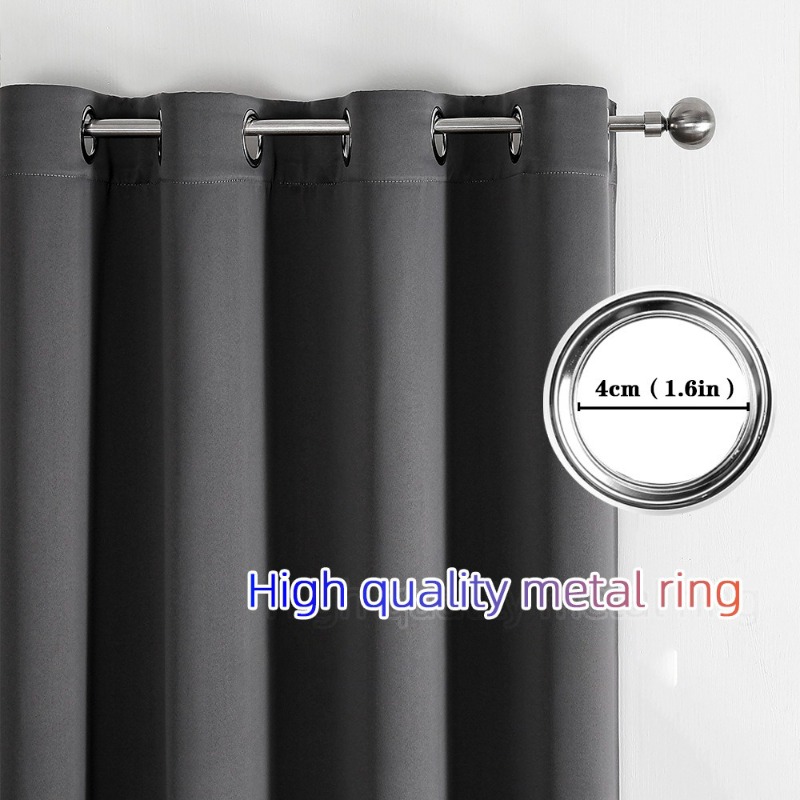 One Pane Light-Blocking Solid  - Home Decor Curtains 리뷰 및 가격