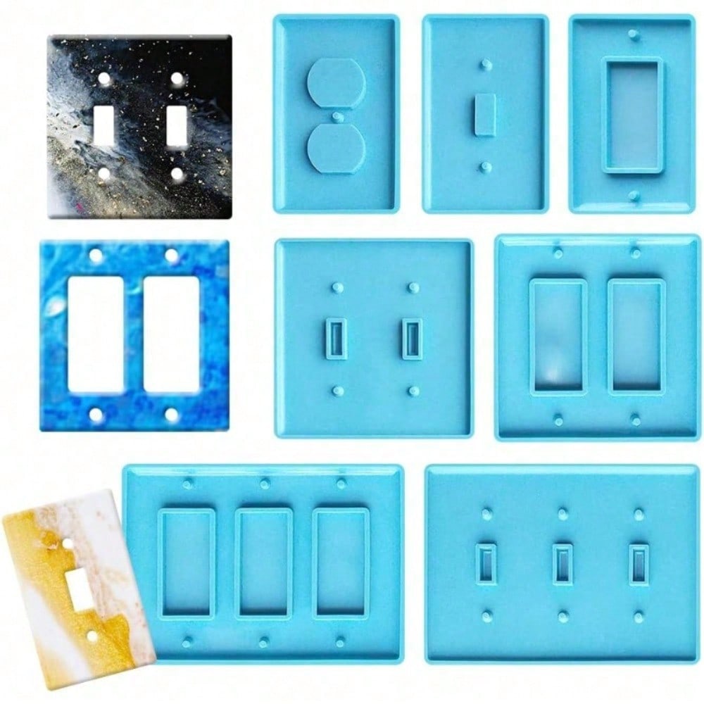 7PcsSwitch Socket Panel Plaste - Home Decor Outlet 리뷰 및 가격