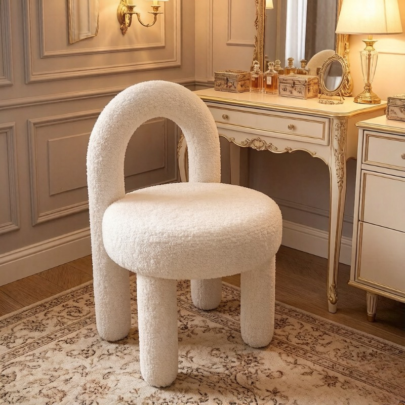 Cute Stylish Vanity Chair, Lux - Vanity Home Decor 리뷰 및 가격
