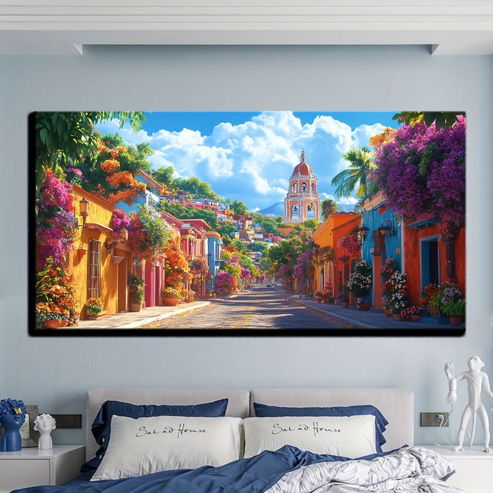 Mexican rural street Colorful  - Home Decor Interior 리뷰 및 가격