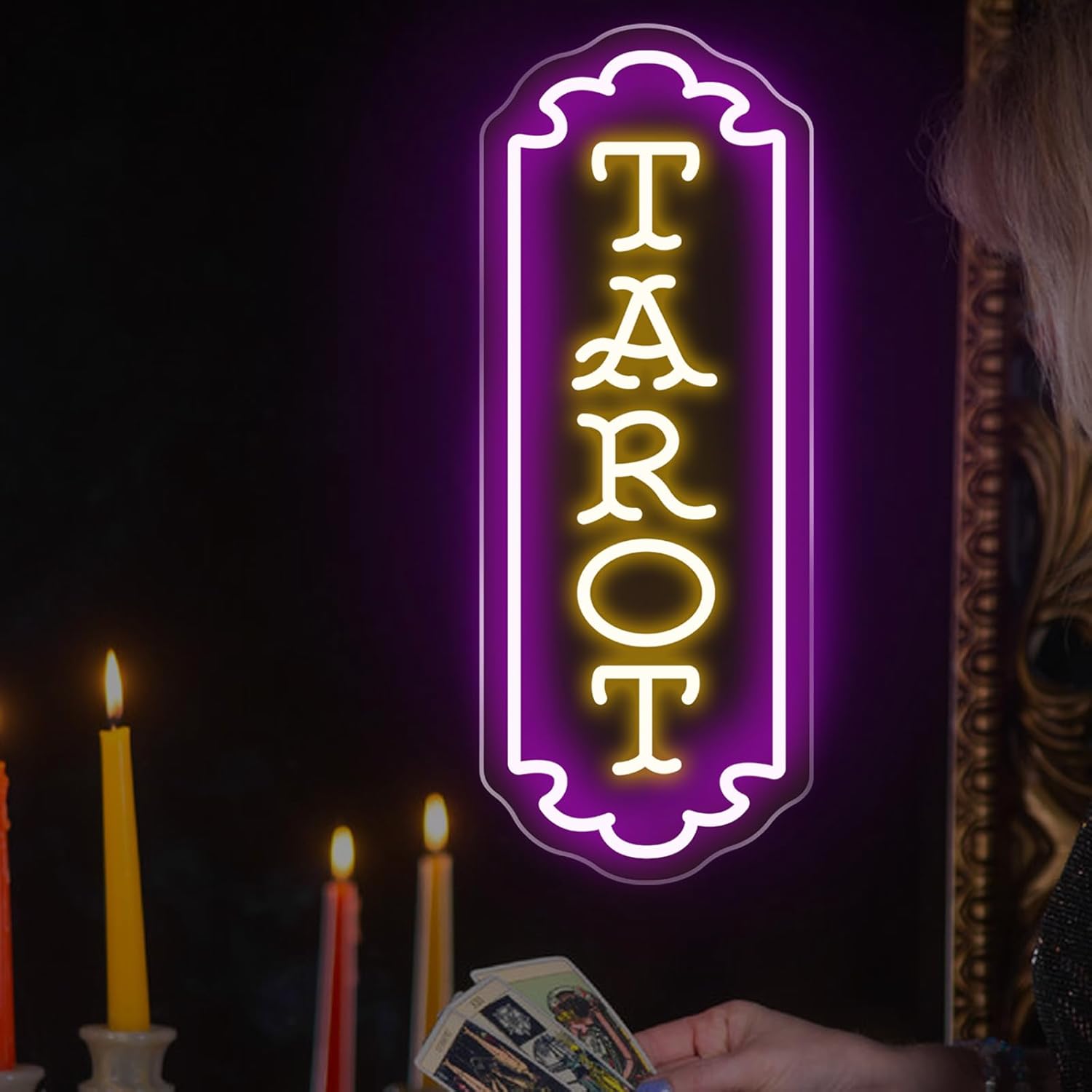 Tarot Neon Sign USB Powered My - Home Decor Light 리뷰 및 가격