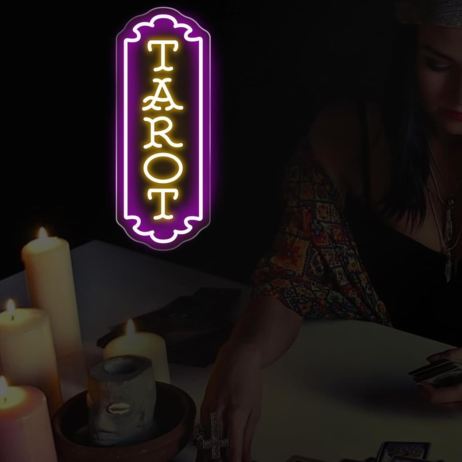 Tarot Neon Sign USB Powered My - Home Decor Light 리뷰 및 가격