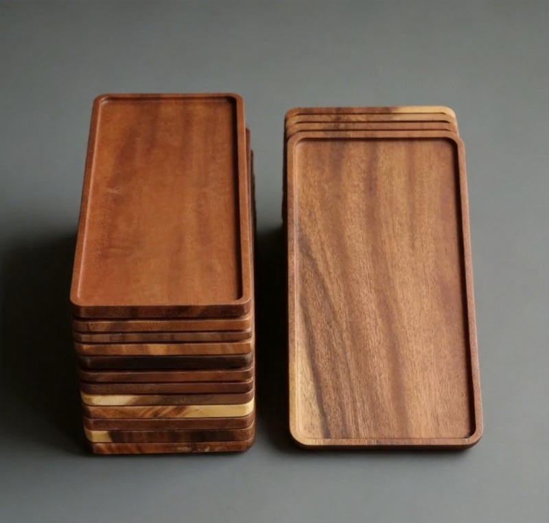 Natural Wooden Rectangular Ser - Vanity Home Decor 리뷰 및 가격