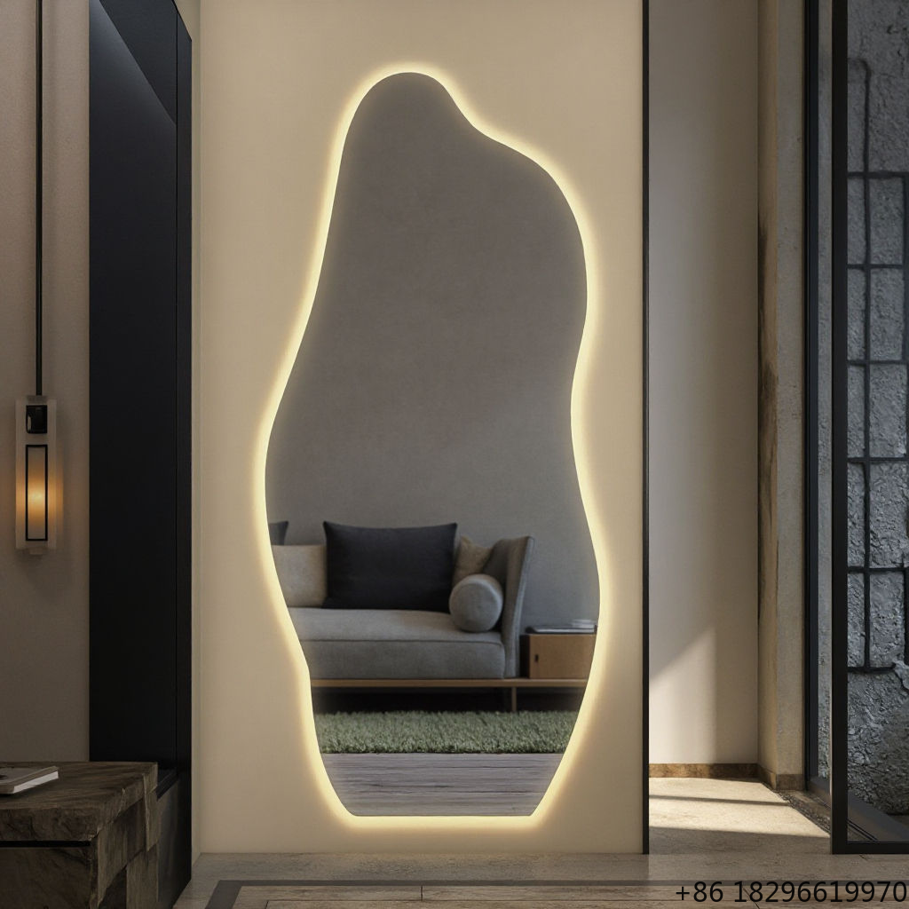 Irregular LED Bathroom Mirror  - Vanity Home Decor 리뷰 및 가격