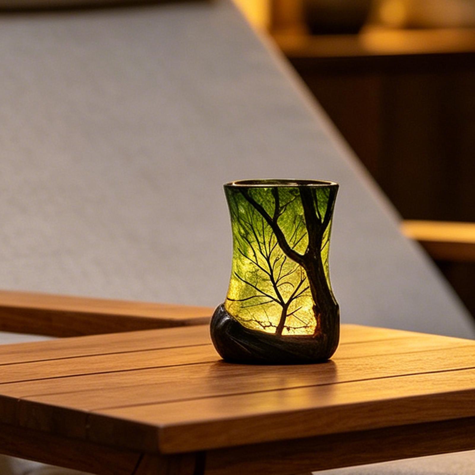 Bedside Table Lamp Forest Nigh - Home Decor Light 리뷰 및 가격