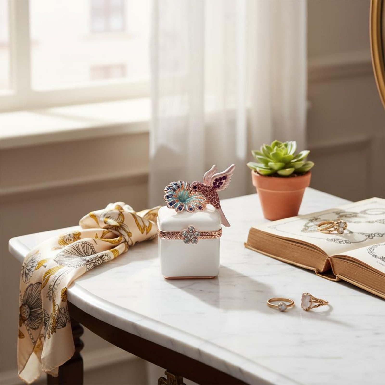 Miniature Miniature Avian Jewe - Vanity Home Decor 리뷰 및 가격
