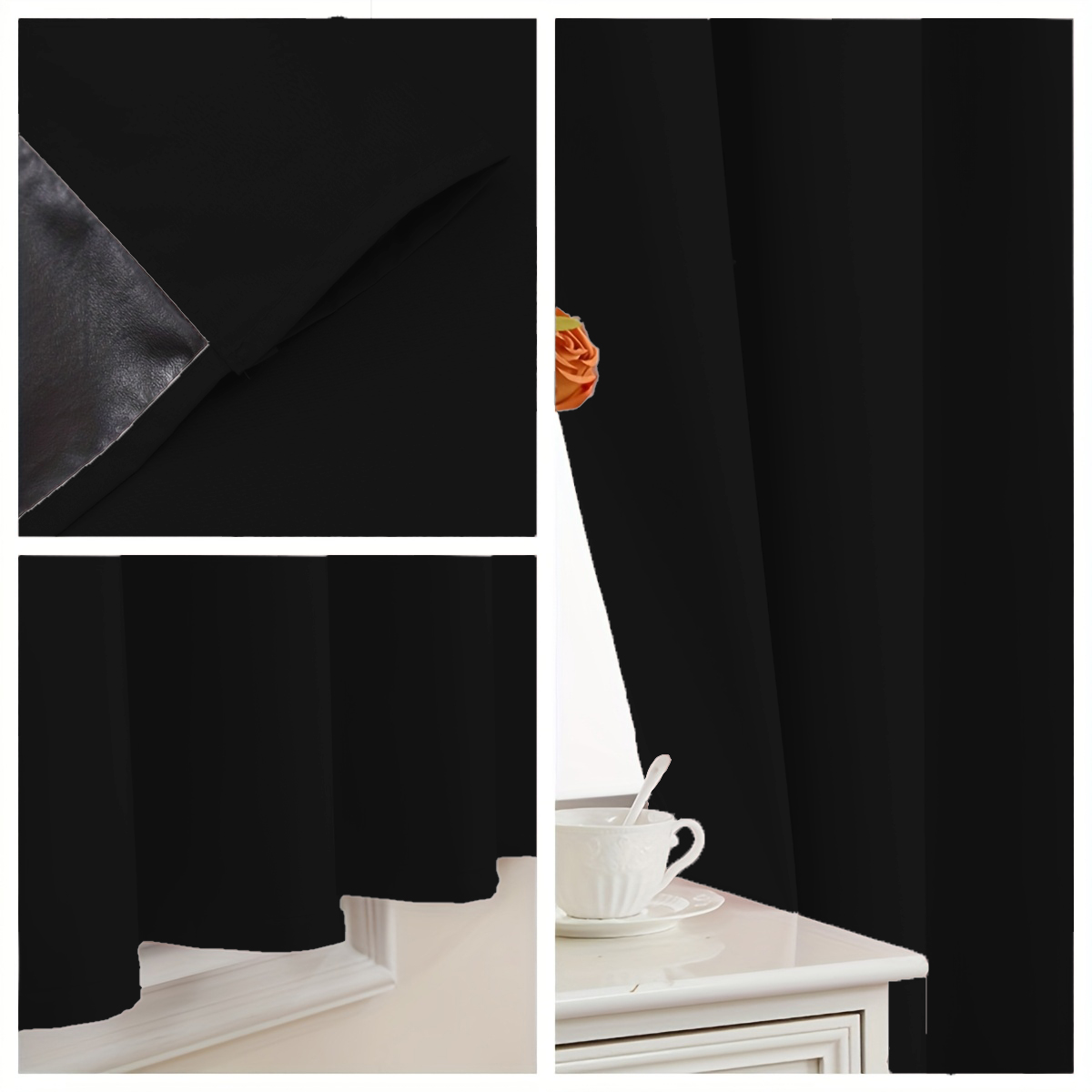 1 Piece of Simple Solid Color  - Home Decor Curtains 리뷰 및 가격