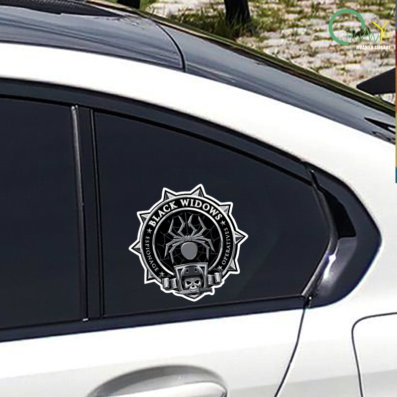 Black Widows Wallstickers Skul - Home Decor Outlet 리뷰 및 가격