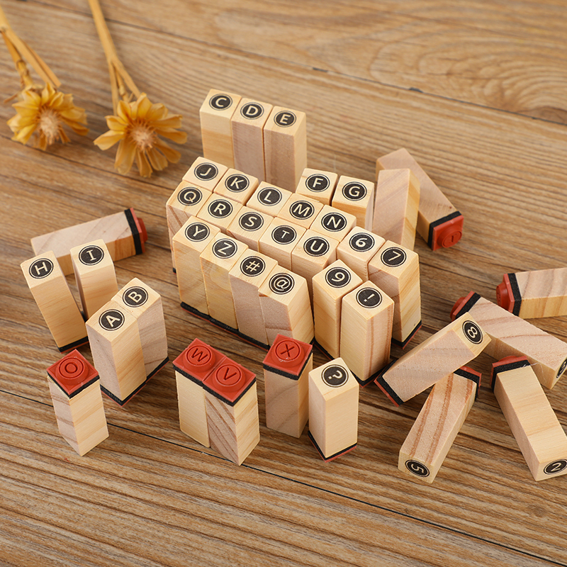 Yoofun 40pcs/set Creative Char - Wooden Letter Sign 리뷰 및 가격