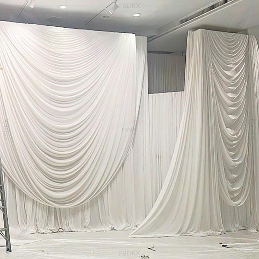 FSDKX Cheap White Ice Silk Clo - Home Decor Curtains 리뷰 및 가격