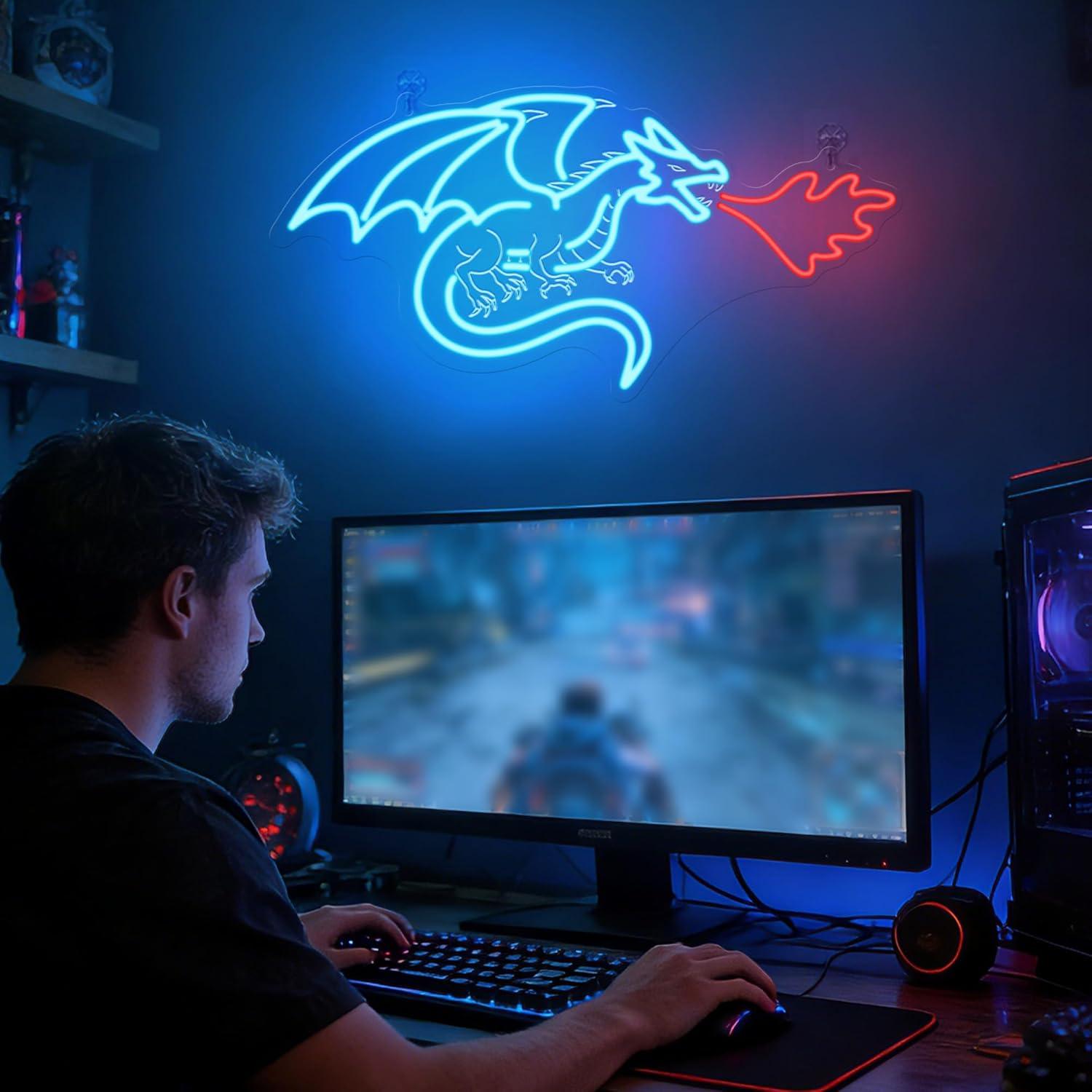 Dragon Neon Sign LED Dimmable  - Home Decor Light 리뷰 및 가격