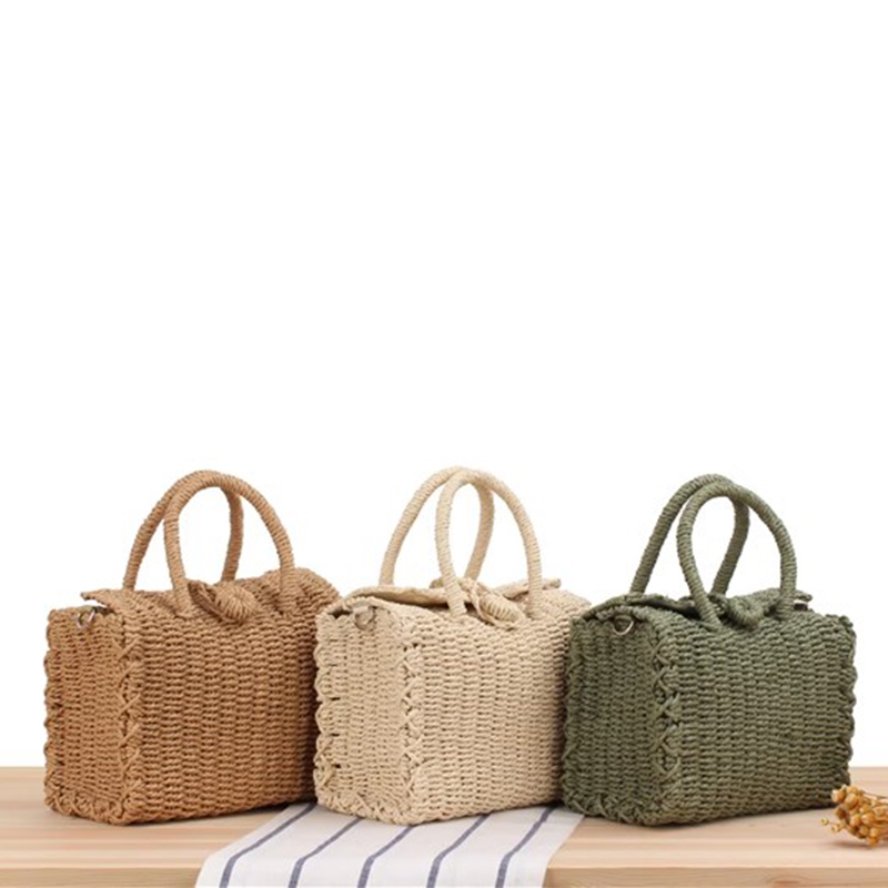 Summer Straw Beach Bag Handmad - Home Decor Rattan 리뷰 및 가격