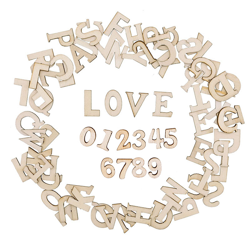 100pcs Wood English Alphabet D - Wooden Letter Sign 리뷰 및 가격