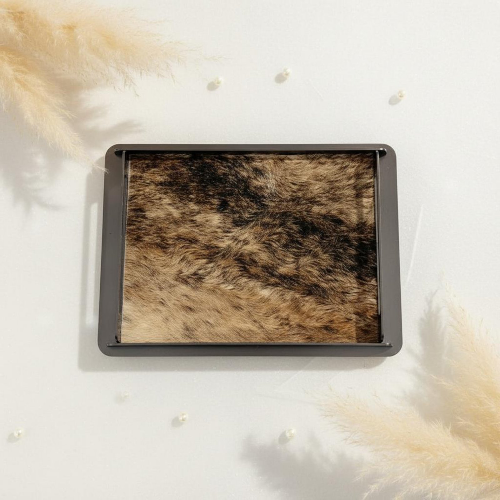 Horsehair Decorative Tray Crea - Vanity Home Decor 리뷰 및 가격