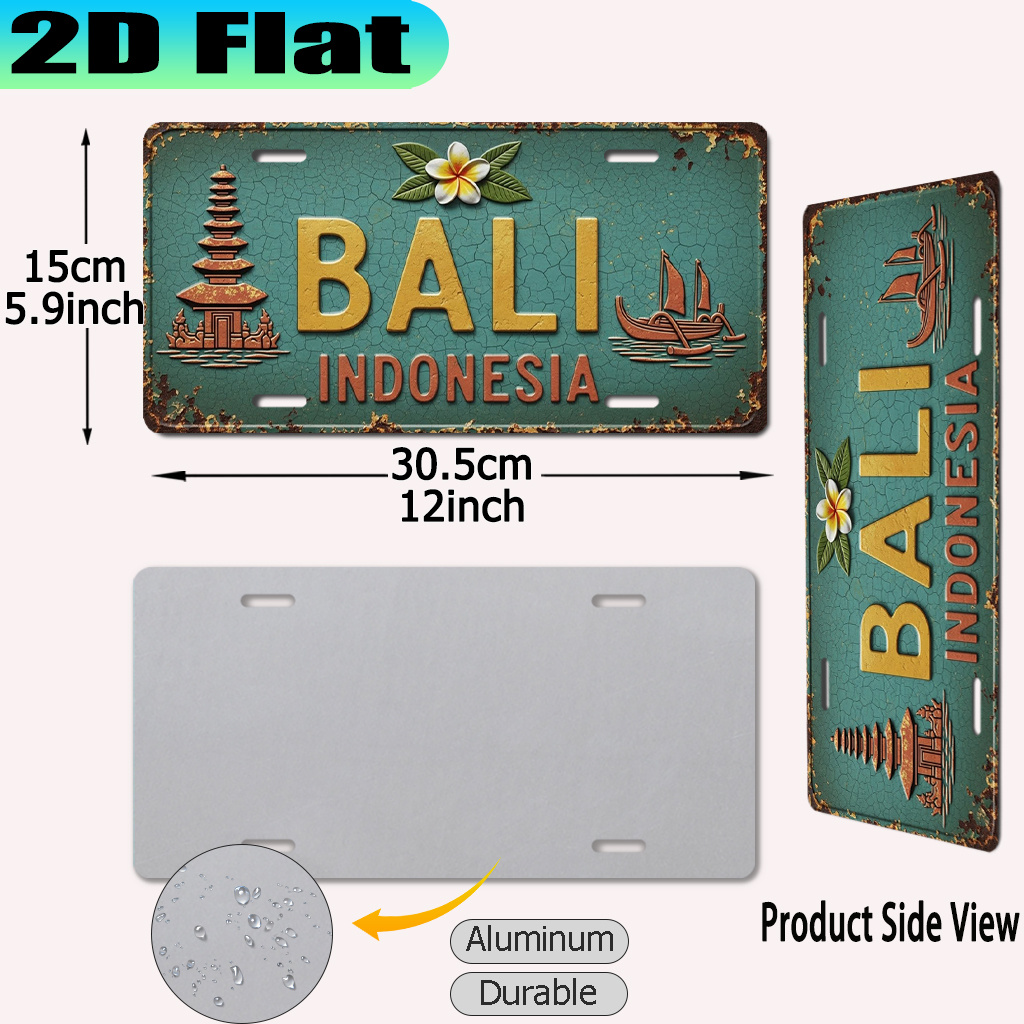 High Definition Metal Tin Sign - Home Decor Indonesia 리뷰 및 가격