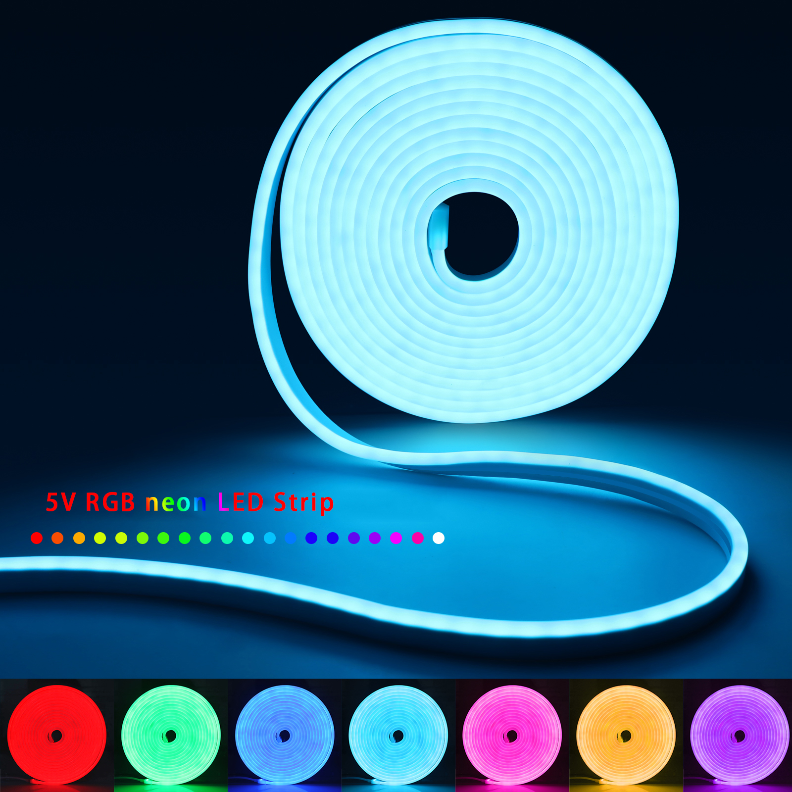 5V USB RGB Neon LED Strip Ligh - Home Decor App Free 리뷰 및 가격