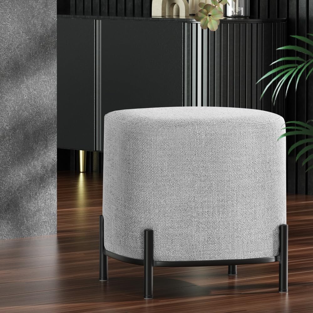 **/Ottoman, Round Footstool Lo - Vanity Home Decor 리뷰 및 가격