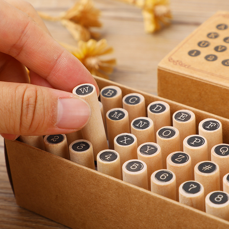 Creative Wooden Letter Cylinde - Wooden Letter Sign 리뷰 및 가격