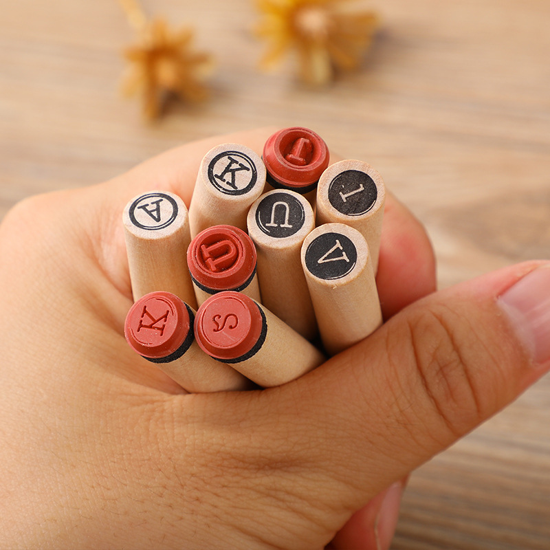 Creative Wooden Letter Cylinde - Wooden Letter Sign 리뷰 및 가격