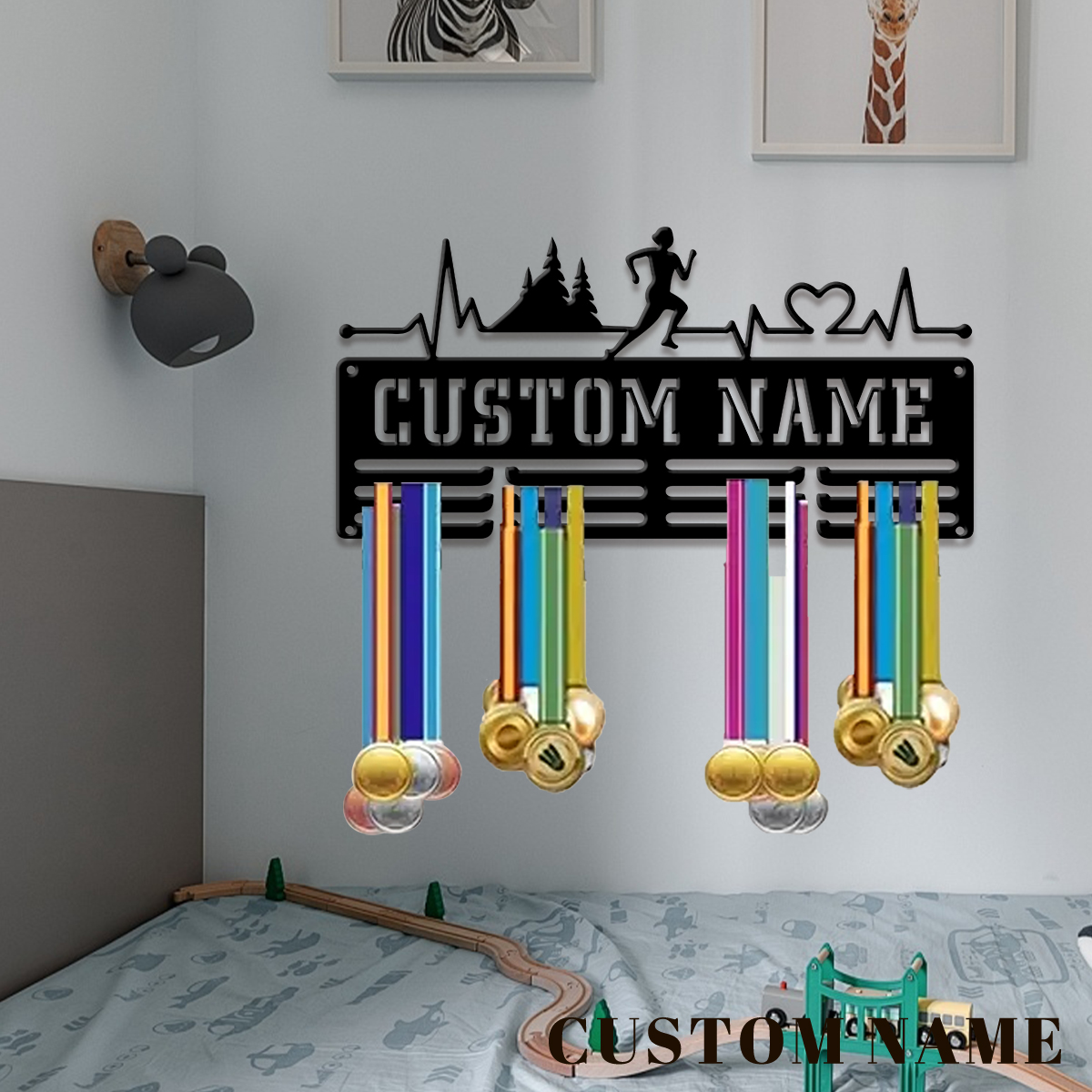 custom Marathon Sports Metal m - Home Decor For Wedding 리뷰 및 가격