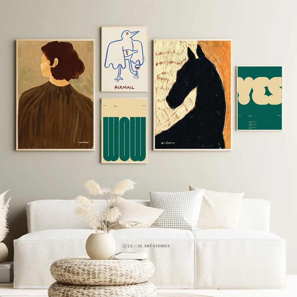 Frameless Abstract Gallery Dec - Home Decor Interior 리뷰 및 가격