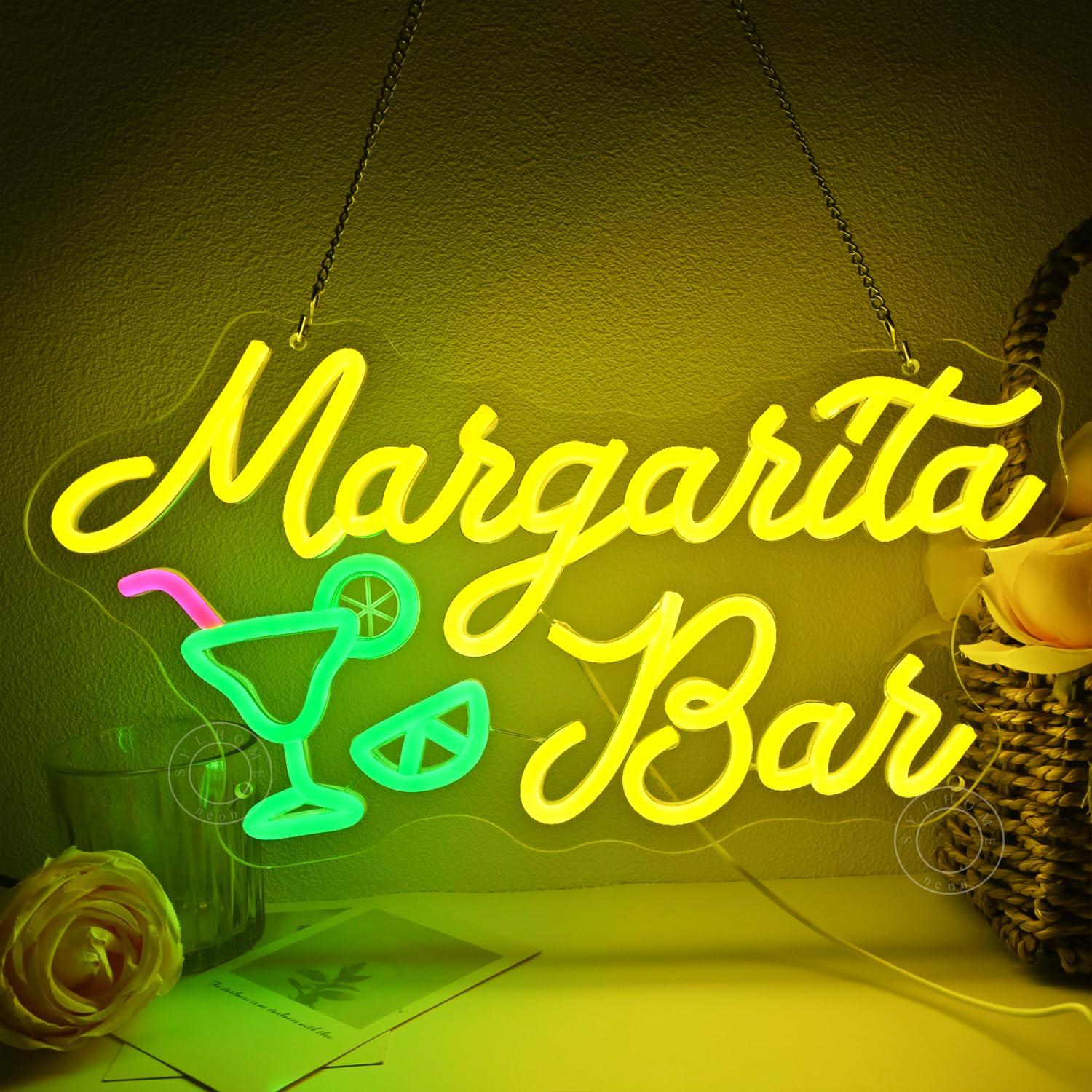 Margarita Bar Neon Sign Dimmab - Home Decor Light 리뷰 및 가격