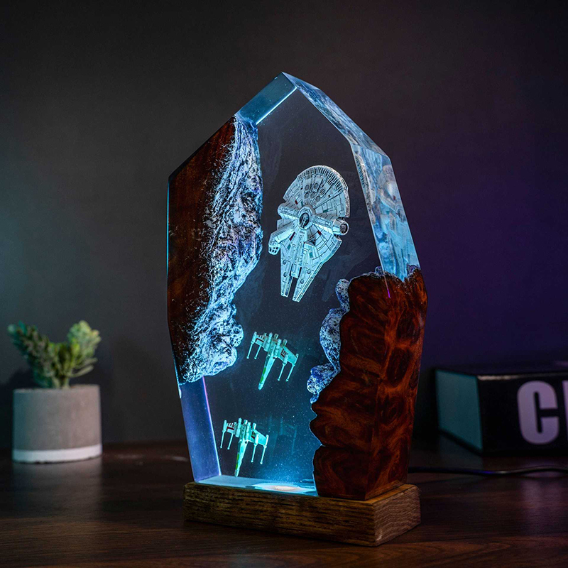 Table Resin Lamp Universe War  - Home Decor For Wedding 리뷰 및 가격