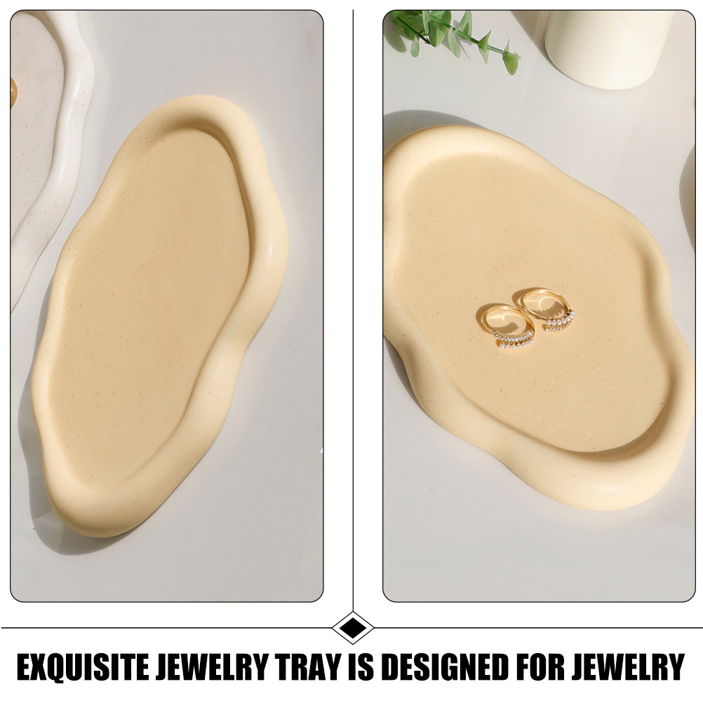 Cloud Shape Ceramic Jewelry Tr - Vanity Home Decor 리뷰 및 가격
