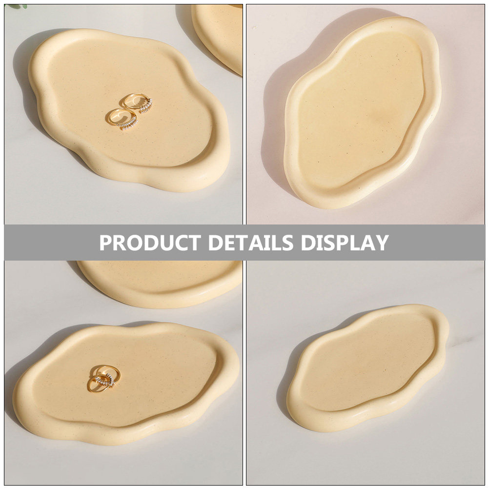 Cloud Shape Ceramic Jewelry Tr - Vanity Home Decor 리뷰 및 가격
