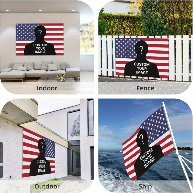Custom USA PINK Flag Banner Pr - Home Decor Png 리뷰 및 가격