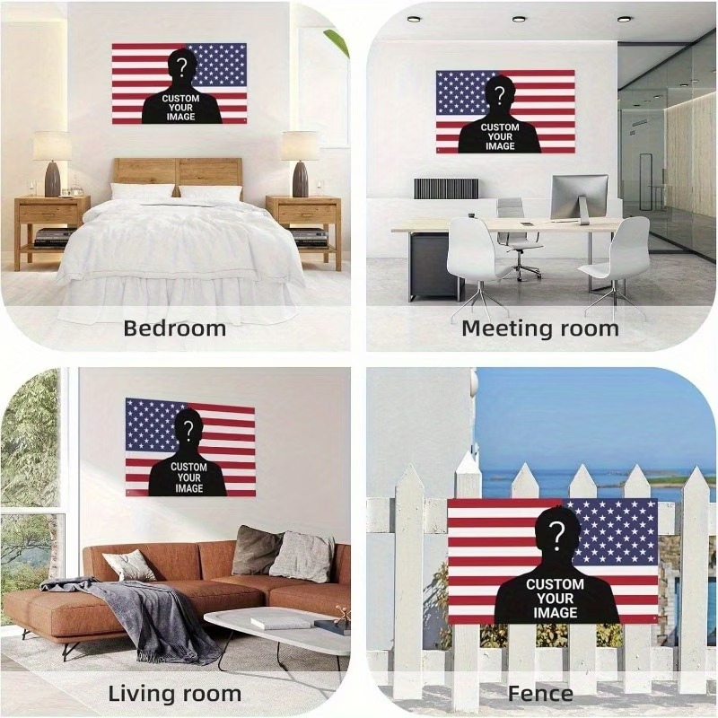 Custom USA PINK Flag Banner Pr - Home Decor Png 리뷰 및 가격