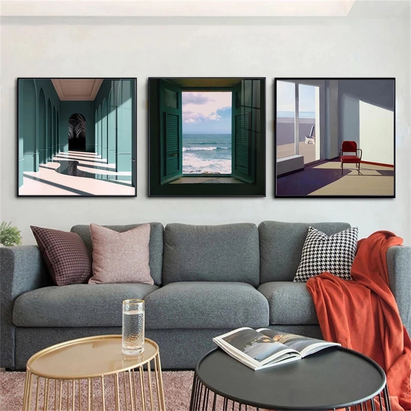 Nordic Window Outside Landscap - Home Decor Interior 리뷰 및 가격