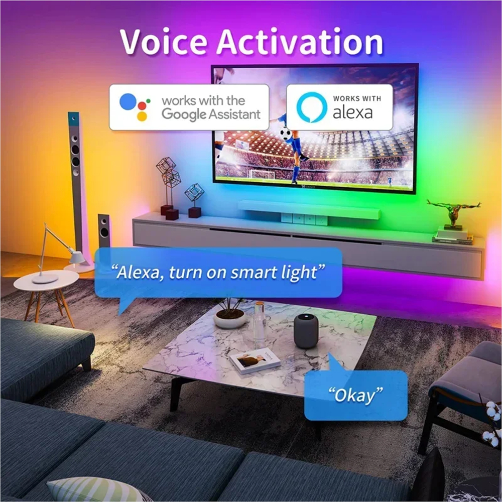 Tuya WiFi WS2811 RGBIC COB LED - Home Decor App Free 리뷰 및 가격