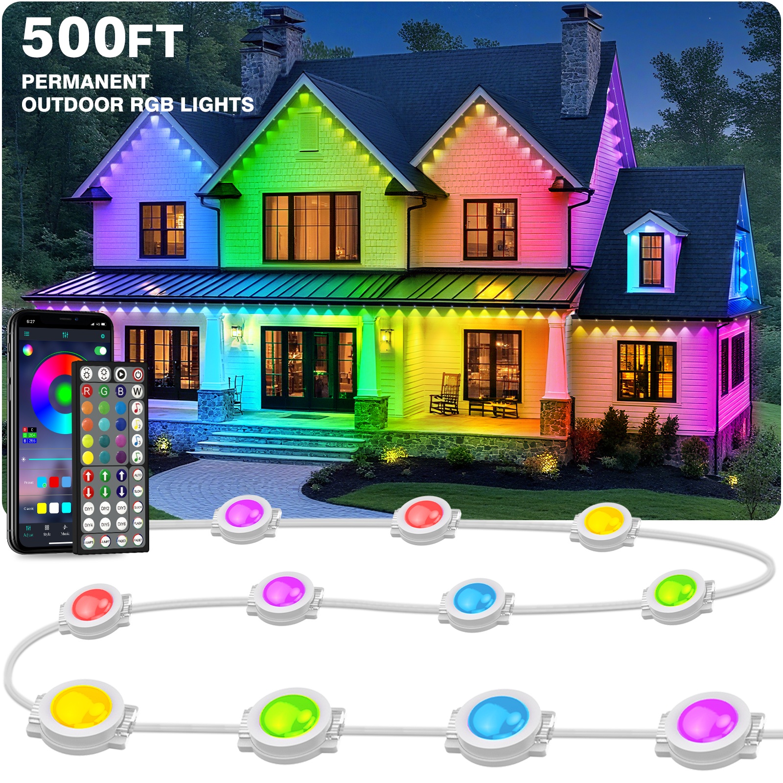 500FT Permanent Outdoor LED St - Home Decor App Free 리뷰 및 가격