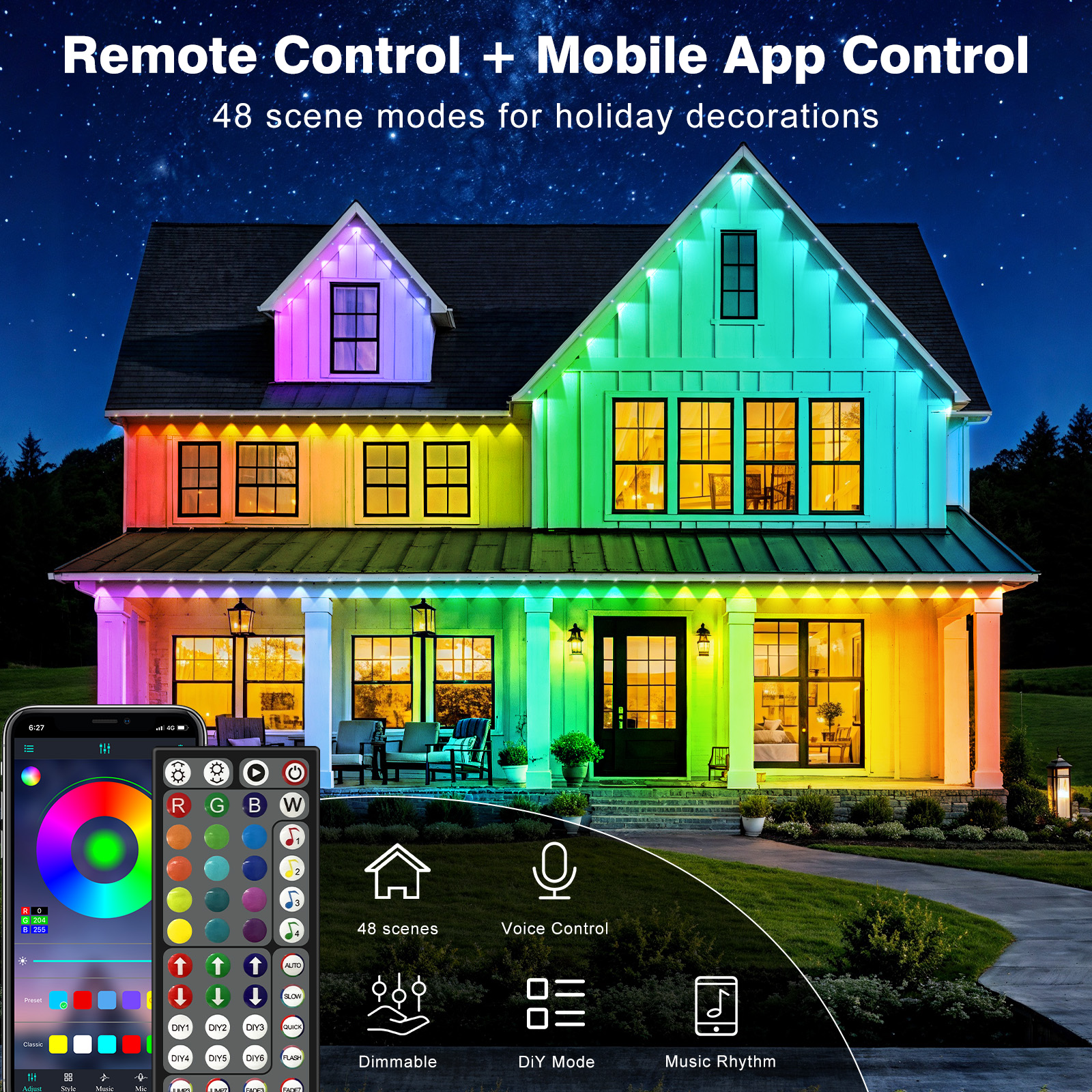 500FT Permanent Outdoor LED St - Home Decor App Free 리뷰 및 가격