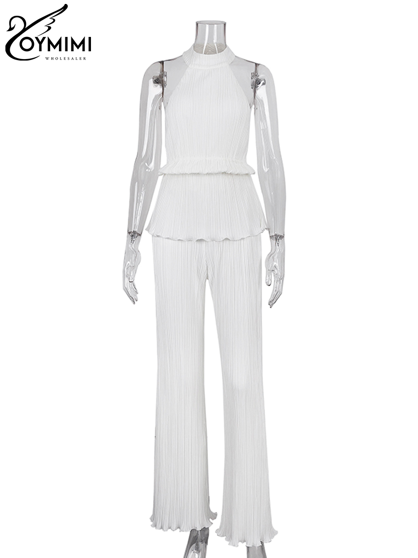 Oymimi Sexy White Pleated 2 Pi - Home Decor Zara 리뷰 및 가격